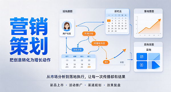 涧西区营销策划